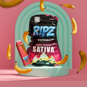 RIPZ Disposable Cart | Banana Sherbert | Sativa