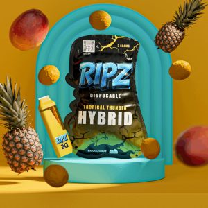 RIPZ 2 GRAM Disposable | Tropical Thunder | Hybrid