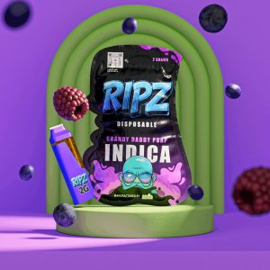 RIPZ Grand Daddy Purp Disposable | Indica