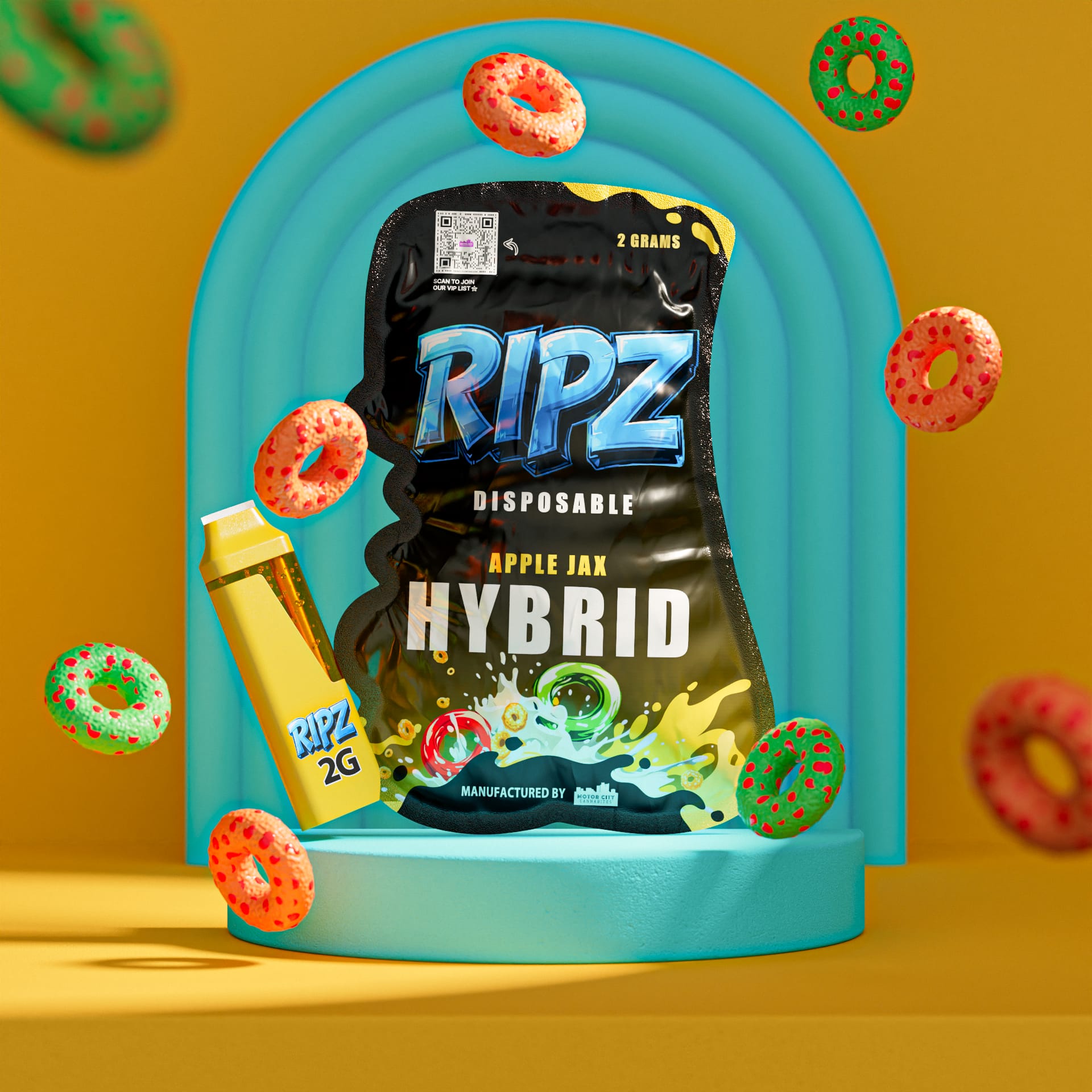 RIPZ Apple Jax 2G Disposable